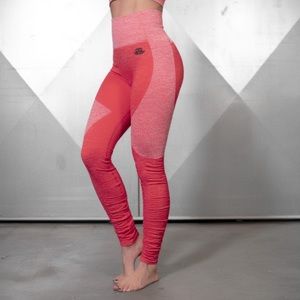 TELLUS Seamless Leggings High Waist Engineered Life Size Small
